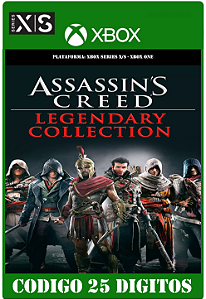 Assassin's Creed - Legendary Collection - Xbox (Código 25 Dígitos) Mídia Digital