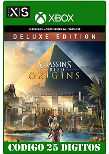 Assassins Creed Origins - DELUXE EDITION - Xbox (Código 25 Dígitos) Mídia Digital