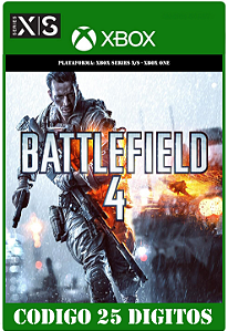 Battlefield 4 - Xbox (Código 25 Dígitos) Mídia Digital