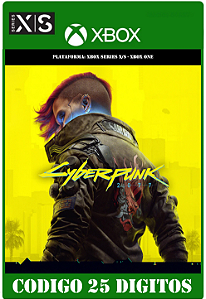 Cyberpunk 2077- Xbox One / Series X|S (Código 25 Dígitos) Mídia Digital