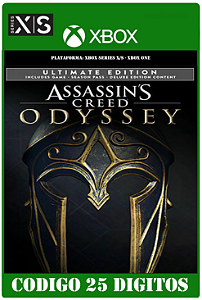 Assassis Creed Odyssey - ULTIMATE EDITION - Xbox One / Series X|S (Código 25 Dígitos) Mídia Digital