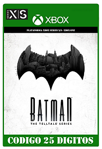 Batman: The Telltale Series - The Complete Season (Episodes 1-5) - Xbox One / Series X|S (Código 25 Dígitos) Mídia Digital
