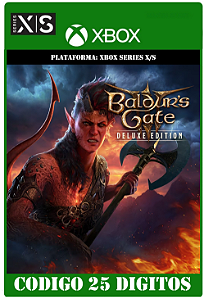 Baldur's Gate 3 - Digital Deluxe Edition  Series X|S (Código 25 Dígitos) Mídia Digital