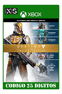 Destiny - The Collection - Xbox One / Series X|S (Código 25 Dígitos) Mídia Digital