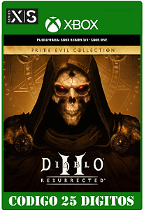 Diablo II Prime Evil Collection - Xbox One / Series X|S (Código 25 Dígitos) Mídia Digital