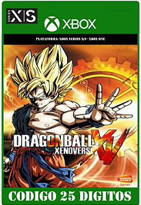 Dragon Ball Xenoverse - Xbox One / Series X|S (Código 25 Dígitos) Mídia Digital