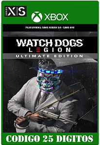 Watch Dogs: Legion Ultimate Edition - Xbox One / Series X|S (Código 25 Dígitos) Mídia Digital