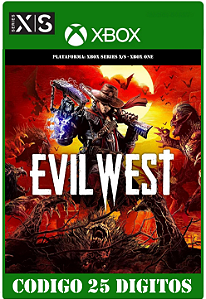 Evil West - Xbox One / Series X|S (Código 25 Dígitos) Mídia Digital