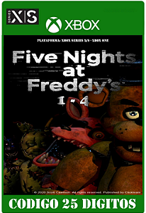 Five Nights at Freddy's Original Series - Xbox One / Series X|S (Código 25 Dígitos) Mídia Digital