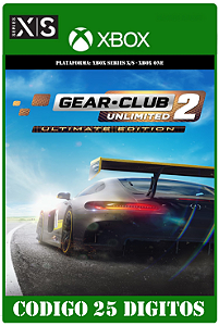 Gear.Club Unlimited 2 - Ultimate Edition - Xbox One / Series X|S (Código 25 Dígitos) Mídia Digital