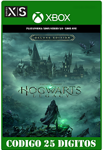 Hogwarts Legacy Digital Deluxe - Xbox One / Series X|S (Código 25 Dígitos) Mídia Digital