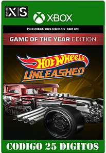 HOT WHEELS UNLEASHED - Xbox One / Series X|S (Código 25 Dígitos) Mídia Digital