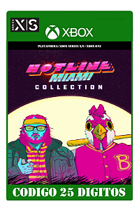 Hotline Miami Collection - Xbox One / Series X|S (Código 25 Dígitos) Mídia Digital