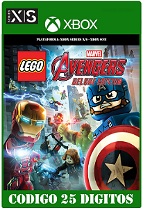 LEGO Marvel's Avengers Deluxe Edition - Xbox One / Series X|S (Código 25 Dígitos) Mídia Digital