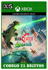 Maneater Apex Edition - Xbox One / Series X|S (Código 25 Dígitos) Mídia Digital