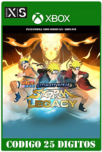 NARUTO SHIPPUDEN Ultimate Ninja STORM Legacy - Xbox One / Series X|S (Código 25 Dígitos) Mídia Digital