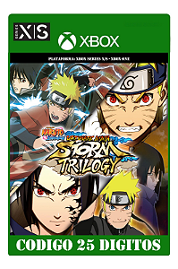 NARUTO SHIPPUDEN Ultimate Ninja STORM Trilogy - Xbox One / Series X|S (Código 25 Dígitos) Mídia Digital