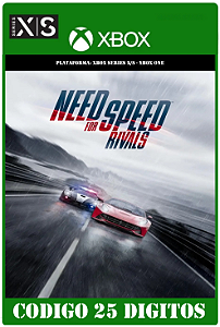 Need for Speed Rivals - Xbox One / Series X|S (Código 25 Dígitos) Mídia Digital