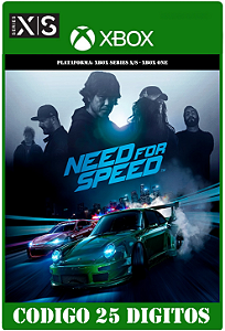 Need for Speed - Xbox One / Series X|S (Código 25 Dígitos) Mídia Digital
