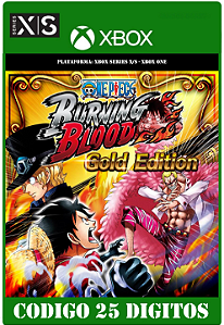 One Piece Burning Blood - Gold Edition - Xbox One / Series X|S (Código 25 Dígitos) Mídia Digital