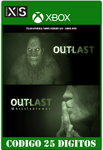 Outlast Bundle of Terror - Xbox One / Series X|S (Código 25 Dígitos) Mídia Digital