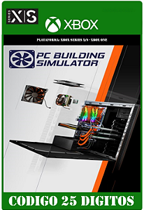 PC Building Simulator - Xbox One / Series X|S (Código 25 Dígitos) Mídia Digital