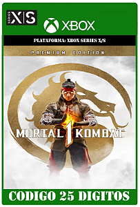 Mortal Kombat 1 Edição Premium - Xbox Series X|S (Código 25 Dígitos) Mídia Digital