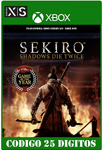 Sekiro: Shadows Die Twice - Edição Jogo do Ano - Xbox One / Series X|S (Código 25 Dígitos) Mídia Digital