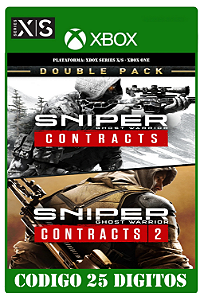 Sniper Ghost Warrior Contracts 1 & 2 Double Pack - Xbox One / Series X|S (Código 25 Dígitos) Mídia Digital