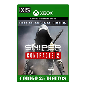 Sniper Ghost Warrior Contracts 2 Deluxe Arsenal Edition - Xbox One / Series X|S (Código 25 Dígitos) Mídia Digital
