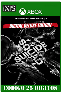 Suicide Squad Kill the Justice League - Digital Deluxe Edition - Xbox Series X|S (Código 25 Dígitos) Mídia Digital