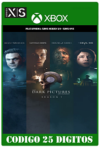 The Dark Pictures Anthology Season One - Xbox One / Series X|S (Código 25 Dígitos) Mídia Digital