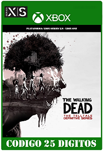The Walking Dead The Telltale Definitive Series - Xbox One / Series X|S (Código 25 Dígitos) Mídia Digital
