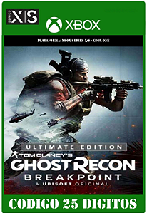 Tom Clancy's Ghost Recon Breakpoint Ultimate Edition - Xbox One / Series X|S (Código 25 Dígitos) Mídia Digital