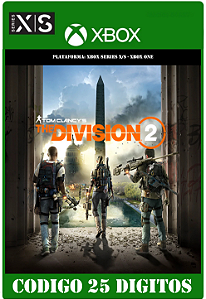 Tom Clancy's The Division 2 - Xbox One / Series X|S (Código 25 Dígitos) Mídia Digital