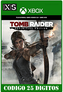 Tomb Raider Definitive Edition - Xbox One / Series X|S (Código 25 Dígitos) Mídia Digital