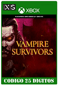 Vampire Survivors - Xbox One / Series X|S (Código 25 Dígitos) Mídia Digital