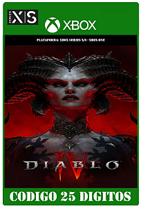 Diablo IV Standard - Xbox One / Series X|S (Código 25 Dígitos) Mídia Digital