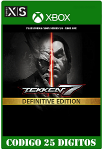 TEKKEN 7 - Edição Definitiva - Xbox One / Series X|S (Código 25 Dígitos) Mídia Digital