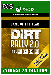 DiRT Rally 2.0 - Game of the Year - Xbox One / Series X|S (Código 25 Dígitos) Mídia Digital