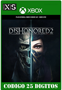 Dishonored 2 - Xbox One / Series X|S (Código 25 Dígitos) Mídia Digital