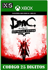 DmC Devil May Cry: Definitive Edition - Xbox One / Series X|S (Código 25 Dígitos) Mídia Digital