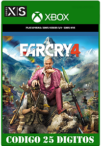 Far Cry 4 - Xbox One / Series X|S (Código 25 Dígitos) Mídia Digital