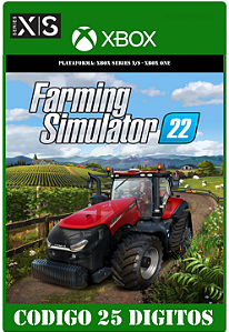 Farming Simulator 22 - Xbox One / Series X|S (Código 25 Dígitos) Mídia Digital