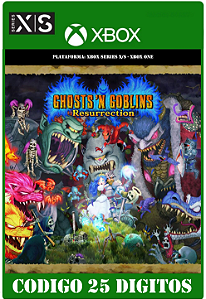 Ghosts 'n Goblins Resurrection - Xbox One / Series X|S (Código 25 Dígitos) Mídia Digital