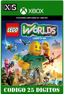 LEGO Worlds - Xbox One / Series X|S (Código 25 Dígitos) Mídia Digital
