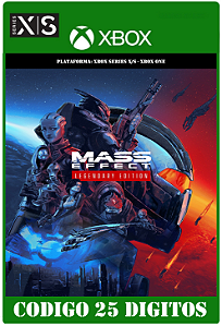 Mass Effect Legendary Edition - Xbox One / Series X|S (Código 25 Dígitos) Mídia Digital