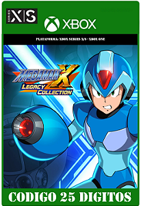 Mega Man Legacy Collection - Xbox One / Series X|S (Código 25 Dígitos) Mídia Digital