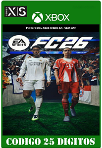 EA SPORTS FC 26 Standard - Xbox One / Series X|S (Código 25 Dígitos) Mídia Digital