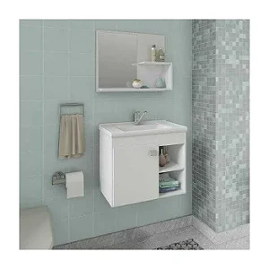 Armario Lotus Branco 55CM MGM 100% MDF